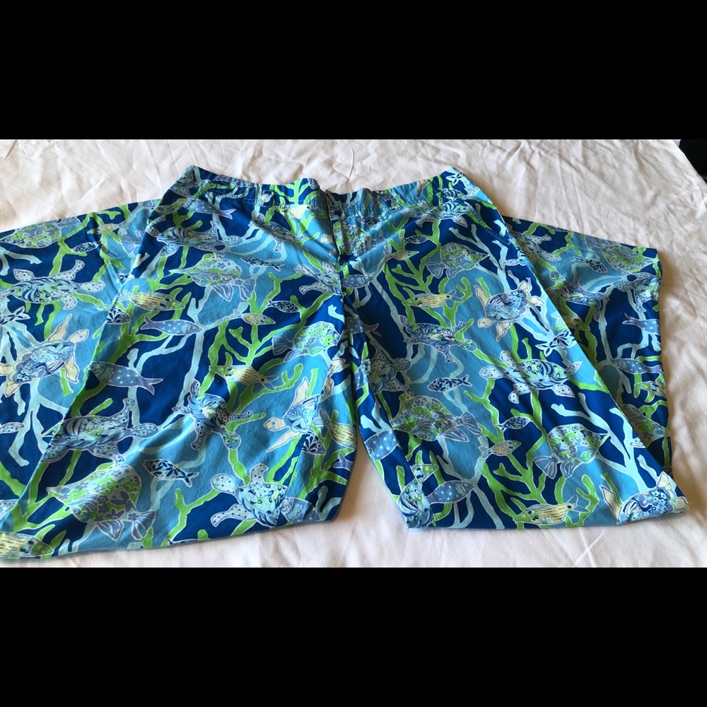 Lily Pulitzer cotton trousers